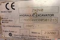 Hitachi ZX240,  #9