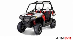 Polaris Ranger RZR 800 Walker Evans White / Black / Red LE 2012