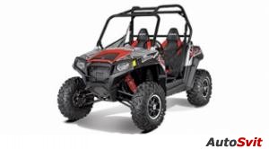 Polaris Ranger RZR S 800 Liquid Silver / Red LE 2012