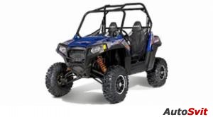Polaris RZR S 800 Blue Fire / Orange LE 2013